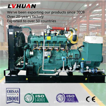 200kw Methane Biogas Generator Set Good Quality Closed Cooling CHP